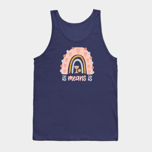 Is Means Is - Boho Design Tank Top